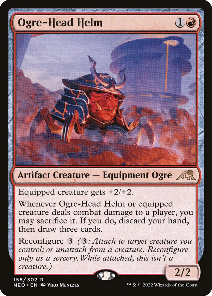 Ogre-Head Helm · Kamigawa: Neon Dynasty