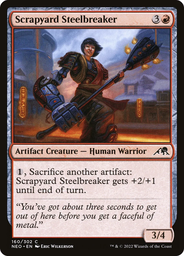 Scrapyard Steelbreaker · Kamigawa: Neon Dynasty