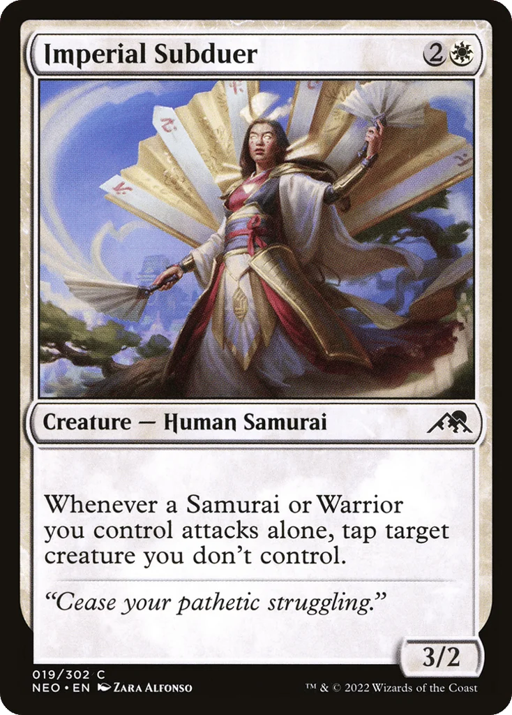 Imperial Subduer · Kamigawa: Neon Dynasty