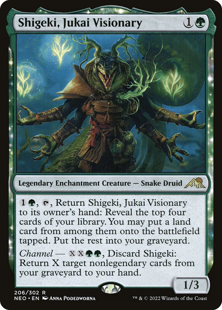 Shigeki, Jukai Visionary · Kamigawa: Neon Dynasty