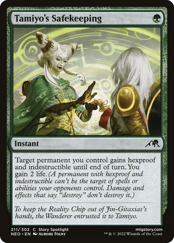 Tamiyo's Safekeeping · Kamigawa: Neon Dynasty