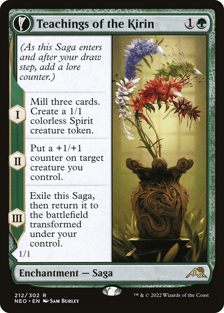 Teachings of the Kirin // Kirin-Touched Orochi · Kamigawa: Neon Dynasty