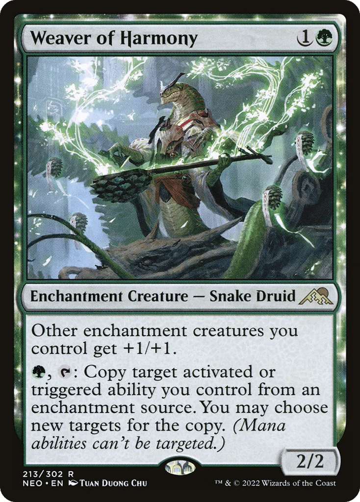 Weaver of Harmony · Kamigawa: Neon Dynasty