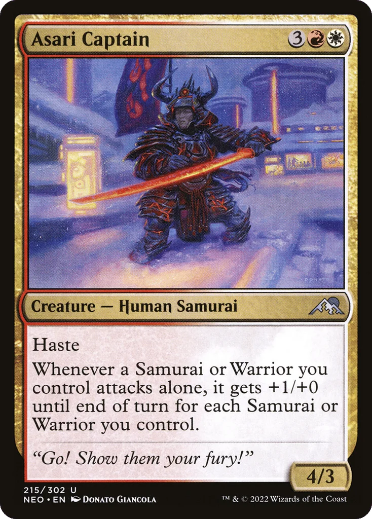 Asari Captain · Kamigawa: Neon Dynasty
