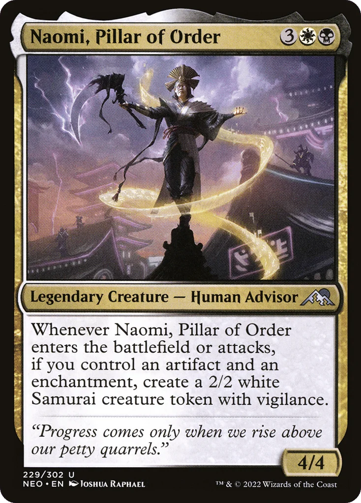 Naomi, Pillar of Order · Kamigawa: Neon Dynasty