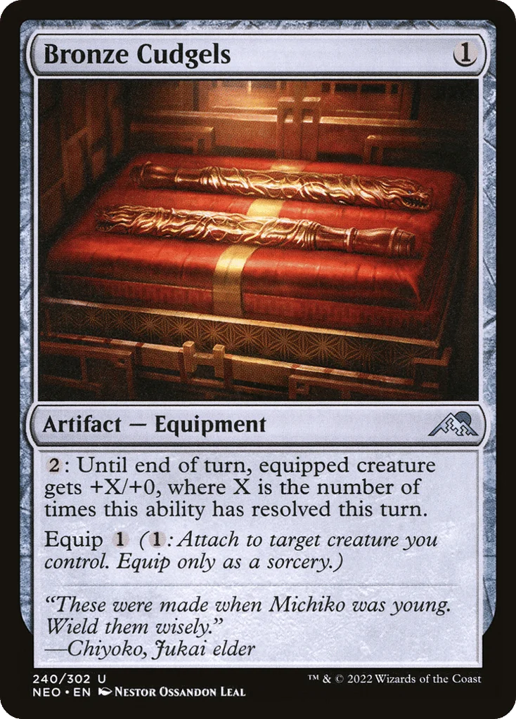 Bronze Cudgels · Kamigawa: Neon Dynasty