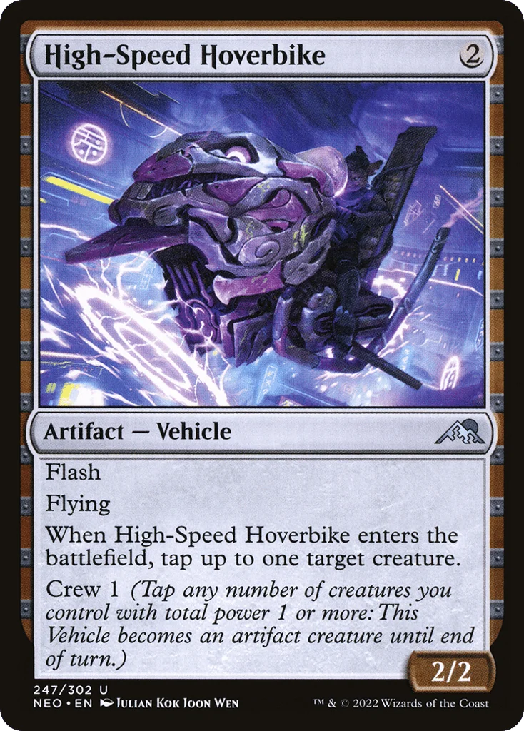 High-Speed Hoverbike · Kamigawa: Neon Dynasty