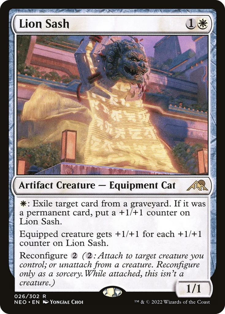 Lion Sash · Kamigawa: Neon Dynasty