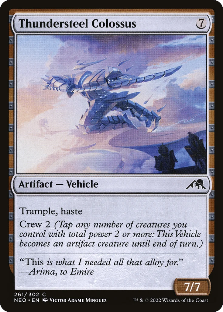 Thundersteel Colossus · Kamigawa: Neon Dynasty