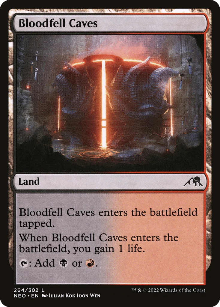 Bloodfell Caves · Kamigawa: Neon Dynasty