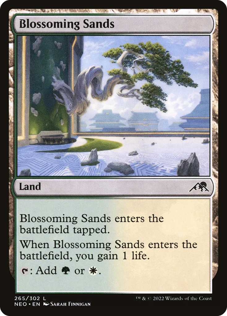 Blossoming Sands · Kamigawa: Neon Dynasty