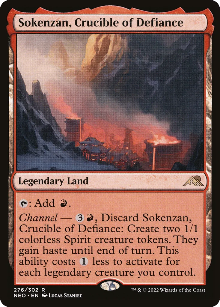 Sokenzan, Crucible of Defiance · Kamigawa: Neon Dynasty