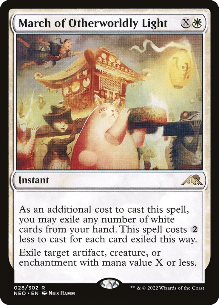 March of Otherworldly Light · Kamigawa: Neon Dynasty