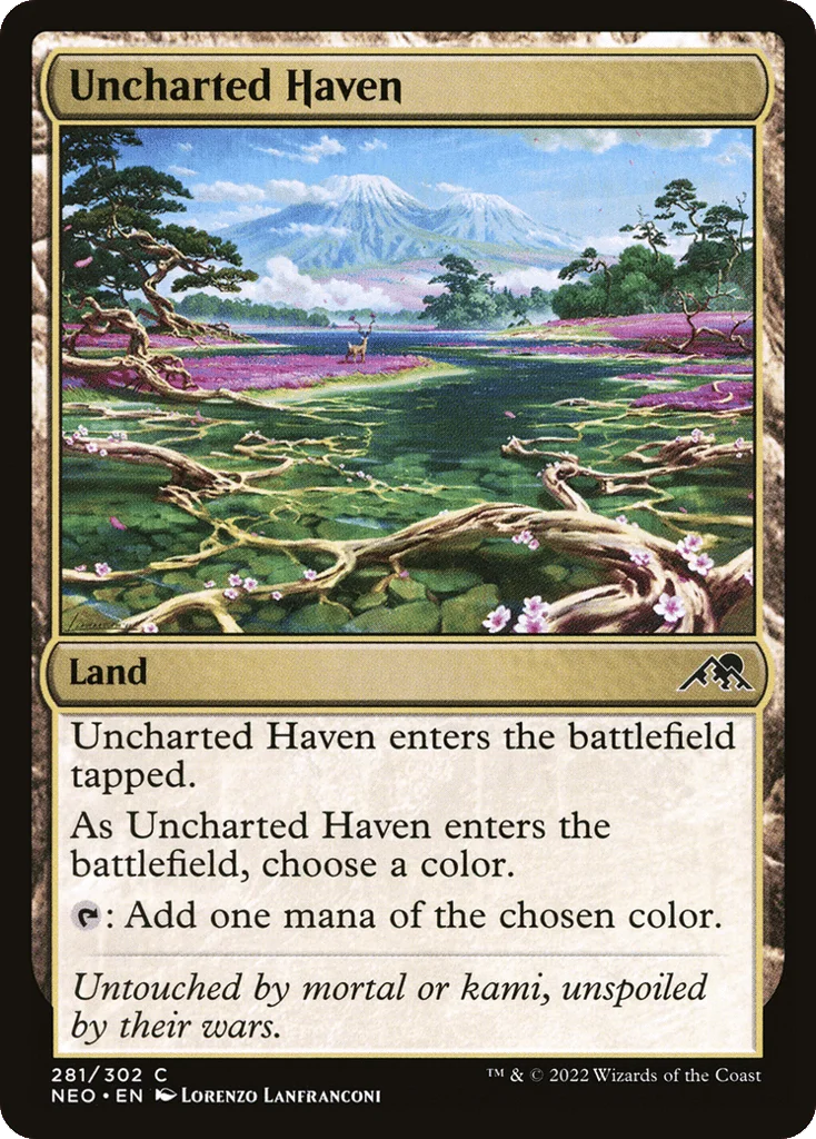 Uncharted Haven · Kamigawa: Neon Dynasty