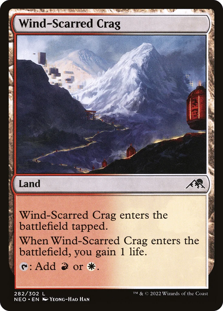 Wind-Scarred Crag · Kamigawa: Neon Dynasty