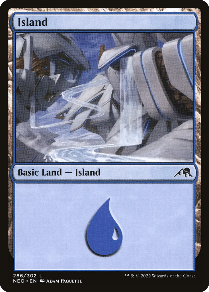 Island · Kamigawa: Neon Dynasty
