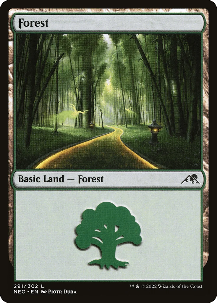 Forest · Kamigawa: Neon Dynasty