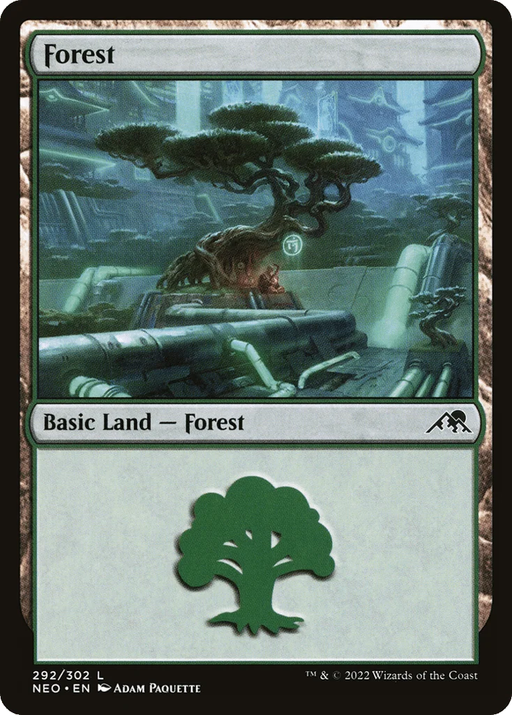 Forest · Kamigawa: Neon Dynasty