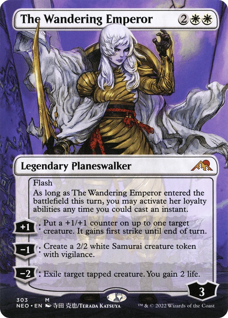 The Wandering Emperor · Kamigawa: Neon Dynasty