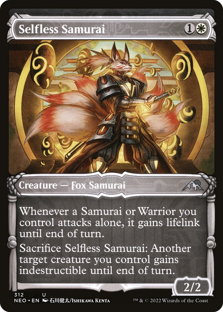 Selfless Samurai · Kamigawa: Neon Dynasty