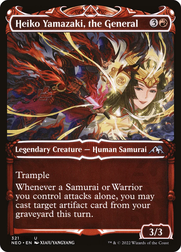 Heiko Yamazaki, the General · Kamigawa: Neon Dynasty