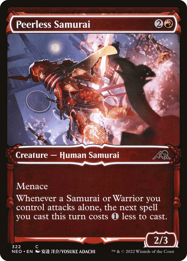 Peerless Samurai · Kamigawa: Neon Dynasty