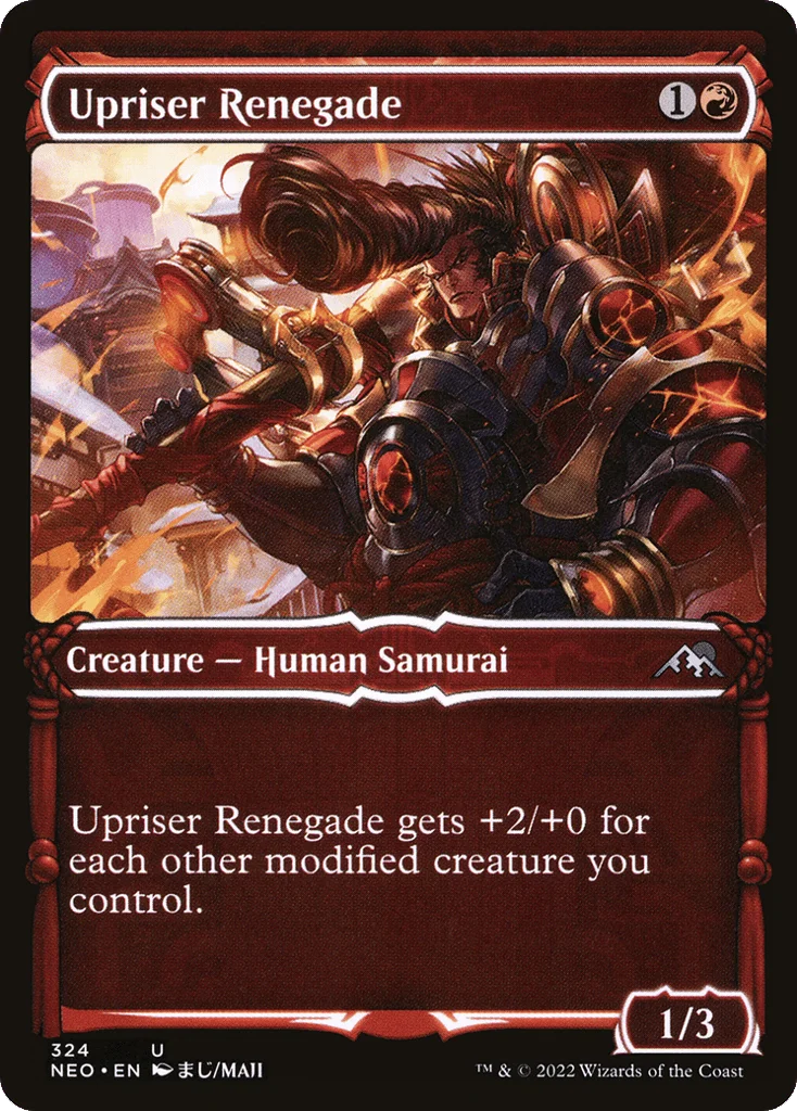 Upriser Renegade · Kamigawa: Neon Dynasty
