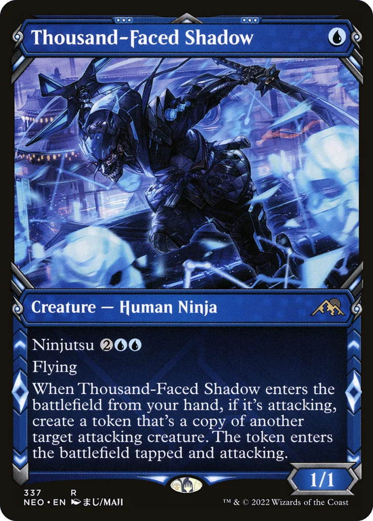 Thousand-Faced Shadow · Kamigawa: Neon Dynasty