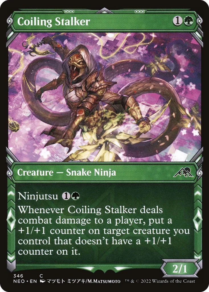 Coiling Stalker · Kamigawa: Neon Dynasty