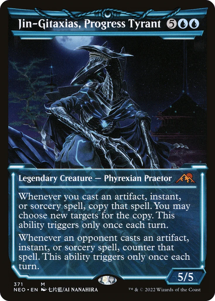 Jin-Gitaxias, Progress Tyrant · Kamigawa: Neon Dynasty