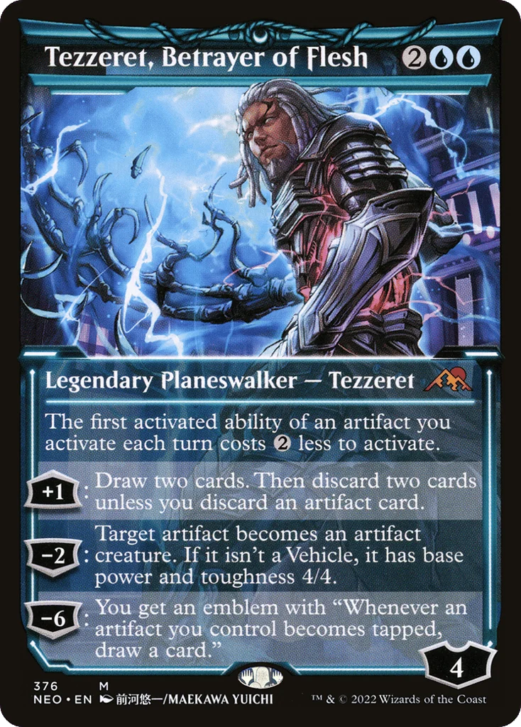 Tezzeret, Betrayer of Flesh · Kamigawa: Neon Dynasty