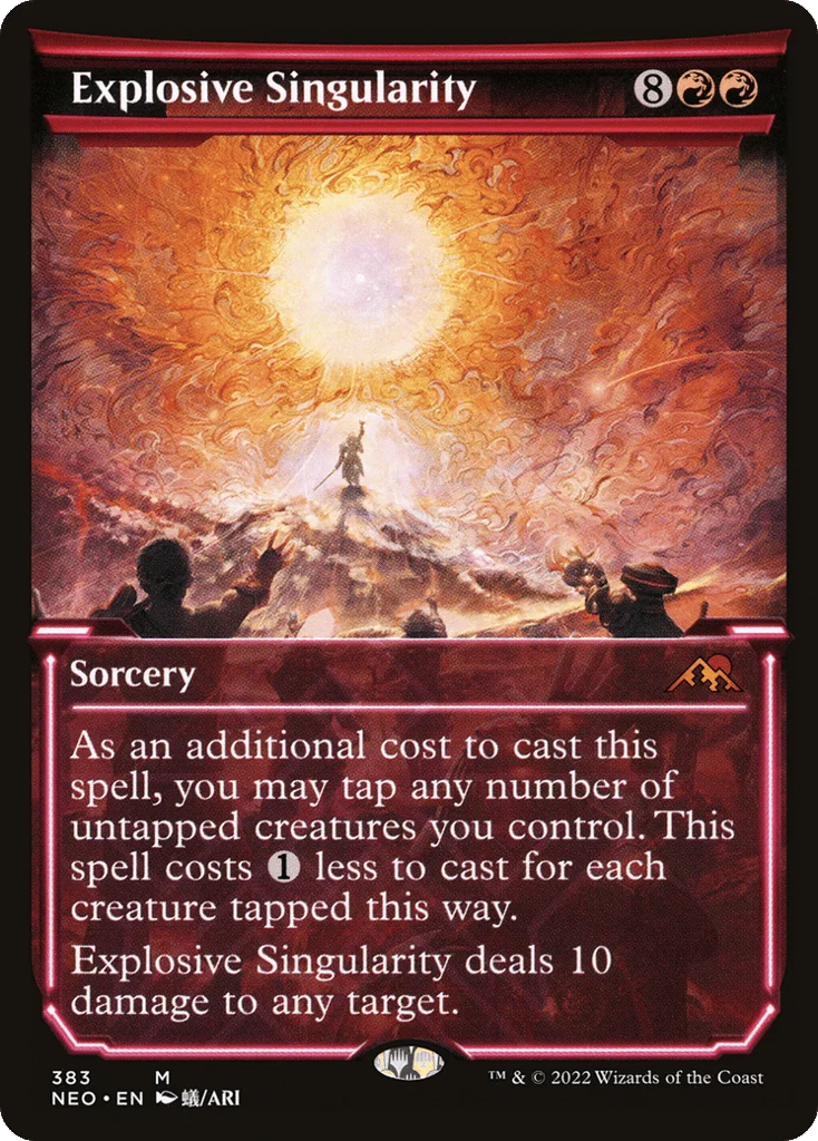 Explosive Singularity · Kamigawa: Neon Dynasty