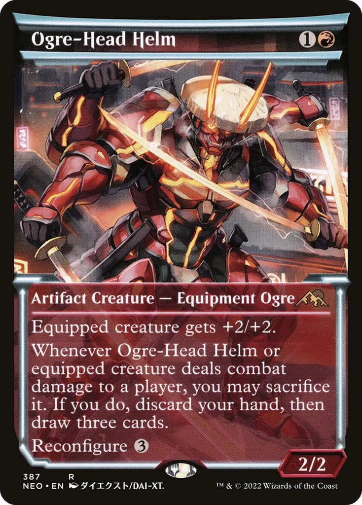 Ogre-Head Helm · Kamigawa: Neon Dynasty