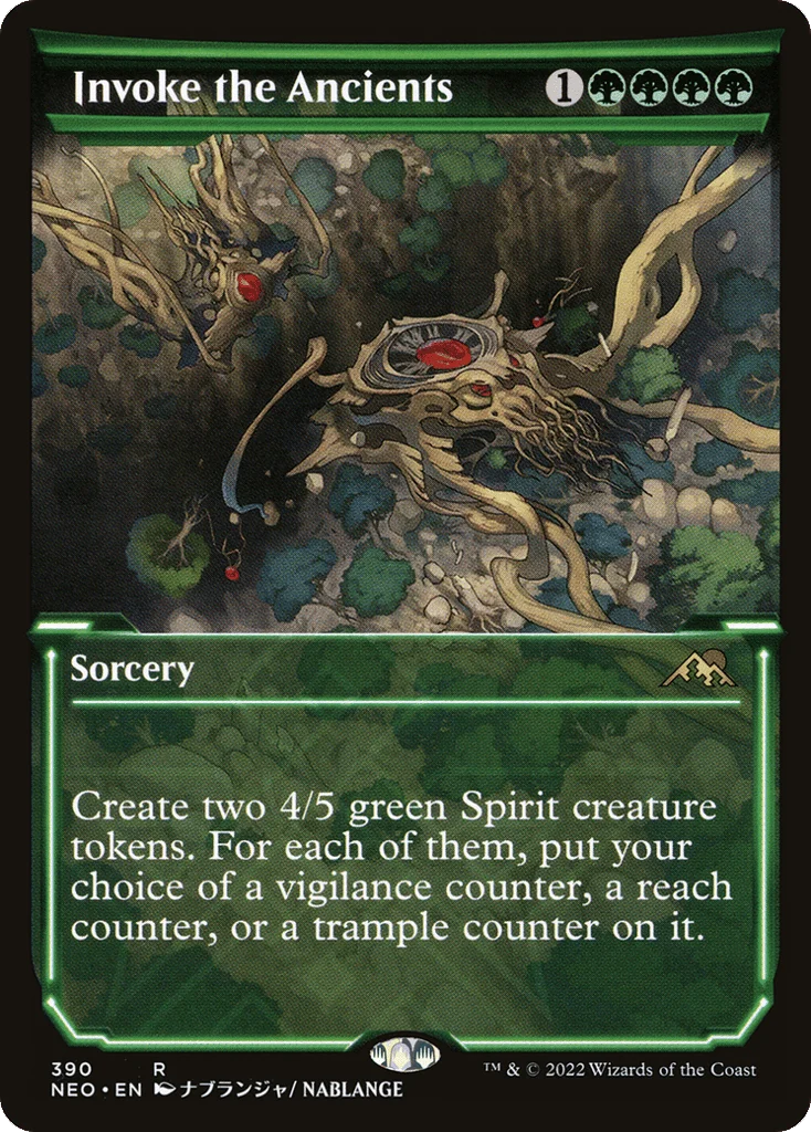 Invoke the Ancients · Kamigawa: Neon Dynasty