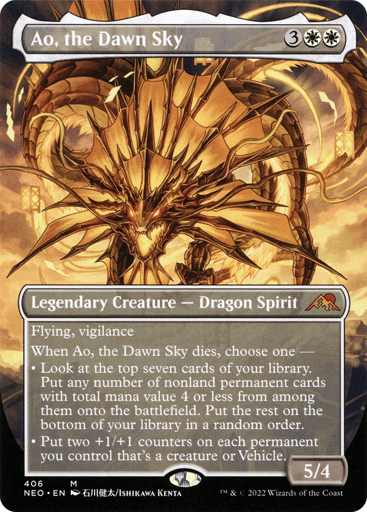 Ao, the Dawn Sky · Kamigawa: Neon Dynasty