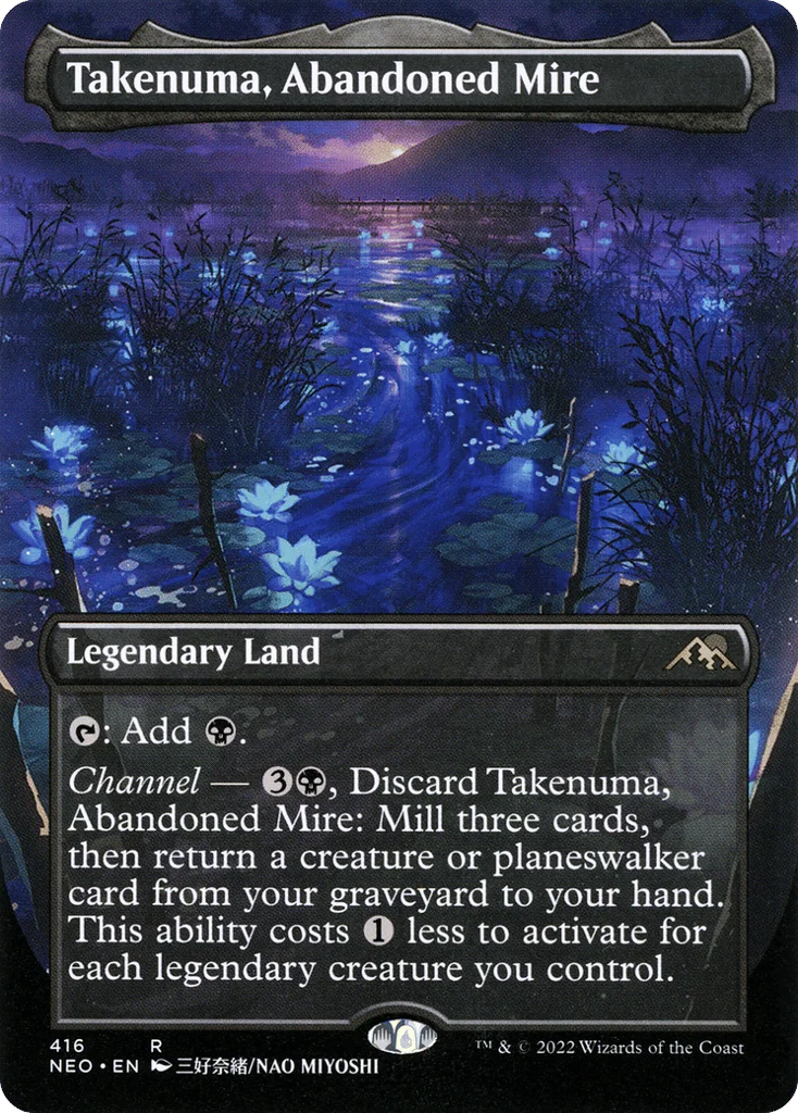 Takenuma, Abandoned Mire · Kamigawa: Neon Dynasty