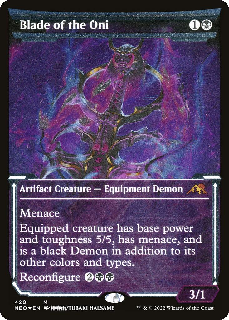 Blade of the Oni · Kamigawa: Neon Dynasty