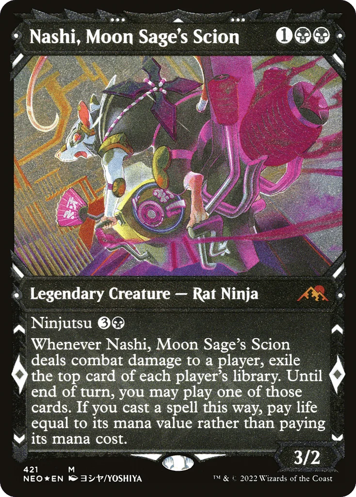 Nashi, Moon Sage's Scion · Kamigawa: Neon Dynasty