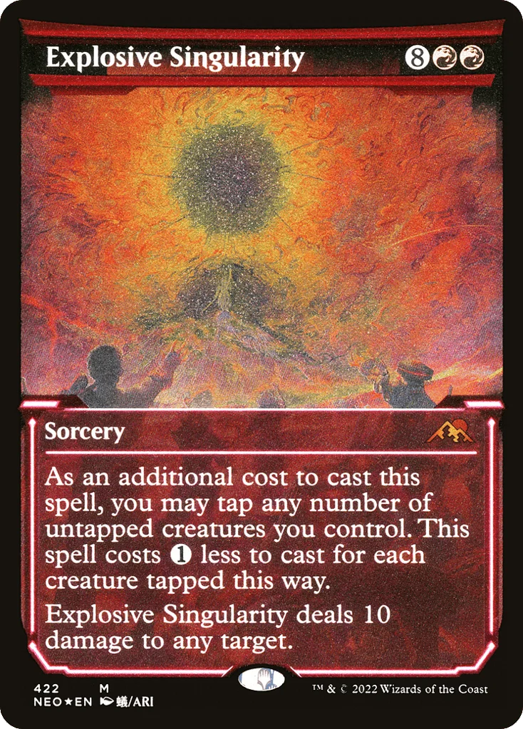 Explosive Singularity · Kamigawa: Neon Dynasty