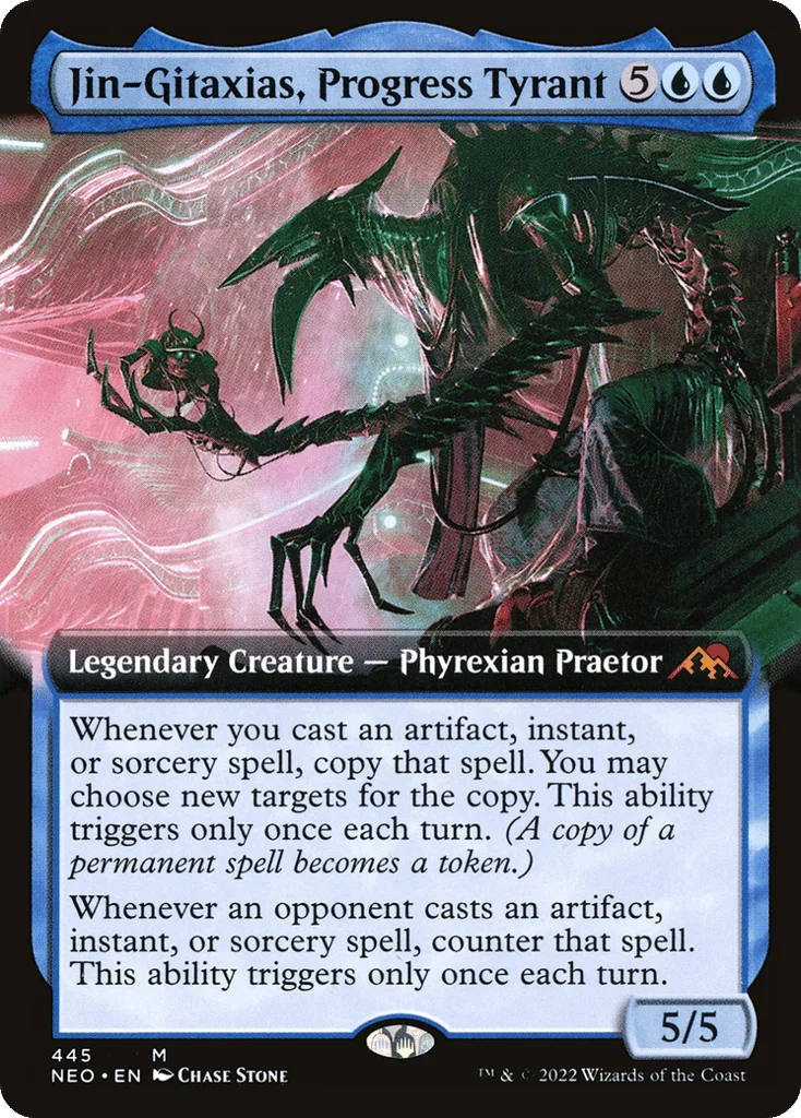 Jin-Gitaxias, Progress Tyrant · Kamigawa: Neon Dynasty