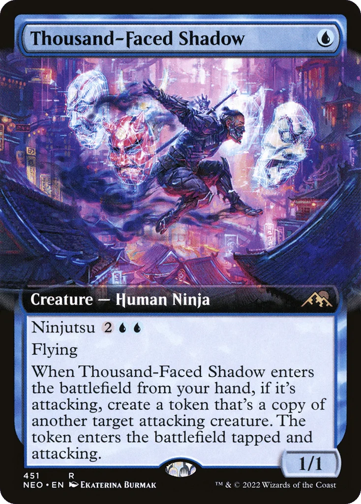 Thousand-Faced Shadow · Kamigawa: Neon Dynasty