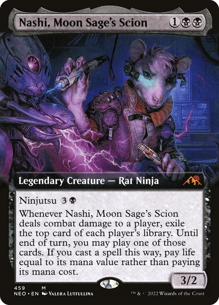 Nashi, Moon Sage's Scion · Kamigawa: Neon Dynasty