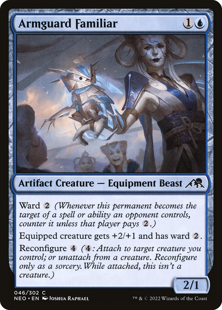 Armguard Familiar · Kamigawa: Neon Dynasty