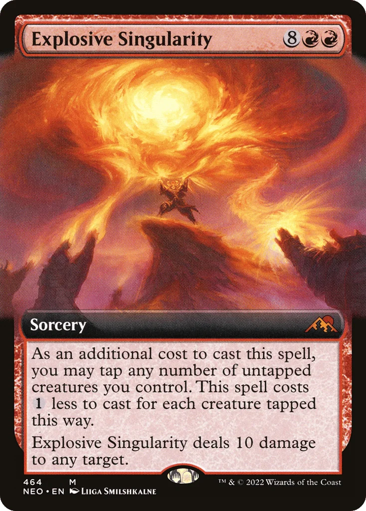 Explosive Singularity · Kamigawa: Neon Dynasty