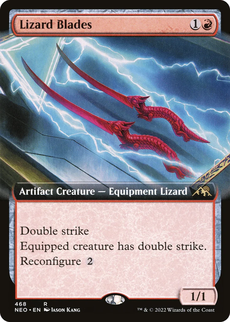 Lizard Blades · Kamigawa: Neon Dynasty