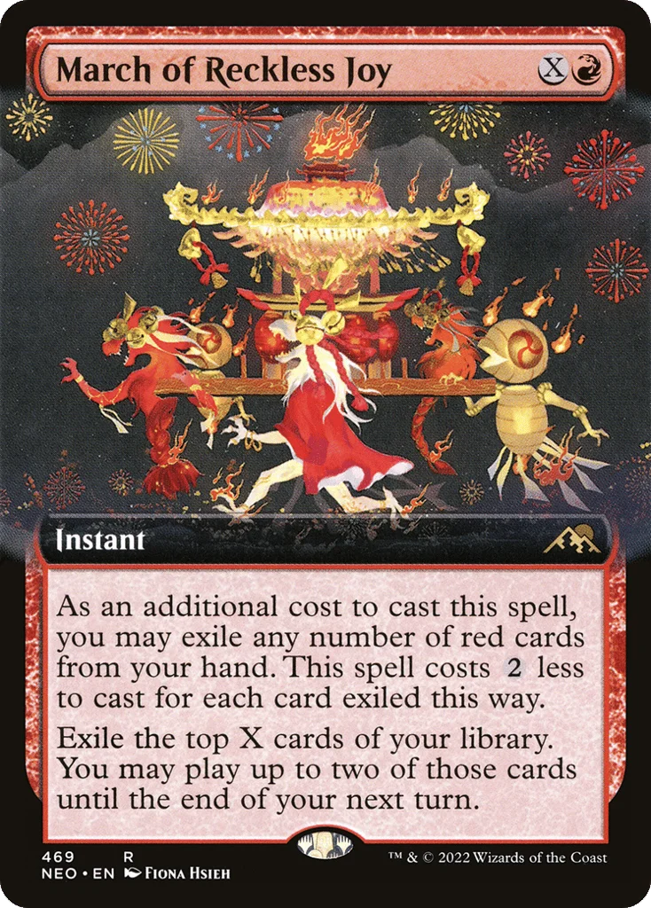 March of Reckless Joy · Kamigawa: Neon Dynasty