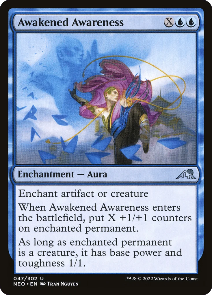 Awakened Awareness · Kamigawa: Neon Dynasty