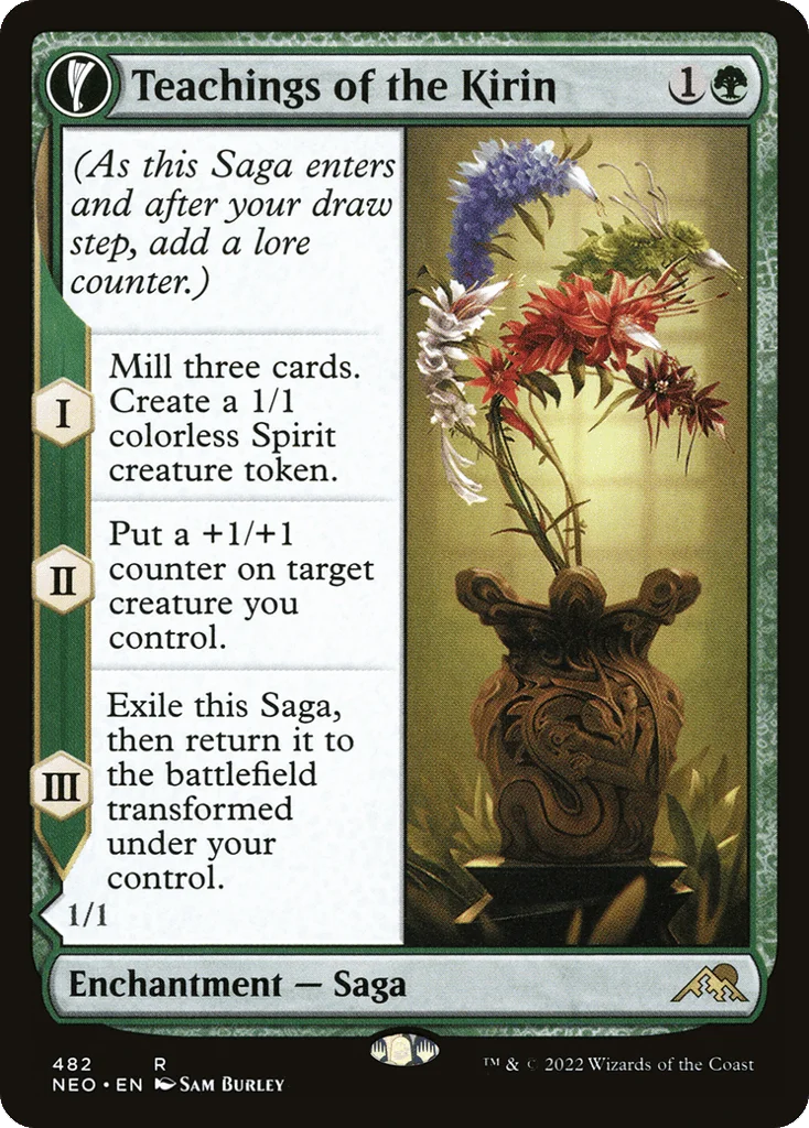 Teachings of the Kirin // Kirin-Touched Orochi · Kamigawa: Neon Dynasty