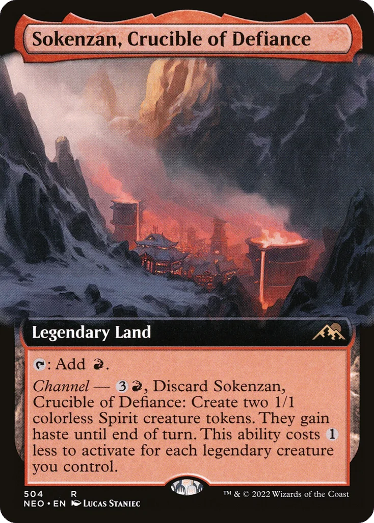 Sokenzan, Crucible of Defiance · Kamigawa: Neon Dynasty