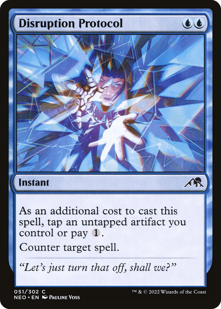 Disruption Protocol · Kamigawa: Neon Dynasty
